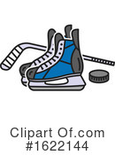 Hockey Clipart #1622144 by Vector Tradition SM