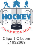 Hockey Clipart #1632669 by Vector Tradition SM