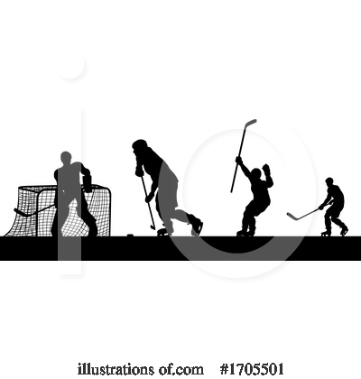 Royalty-Free (RF) Hockey Clipart Illustration by AtStockIllustration - Stock Sample #1705501