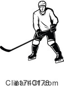 Hockey Clipart #1740178 by Vector Tradition SM