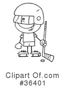 Hockey Clipart #36401 by Hit Toon
