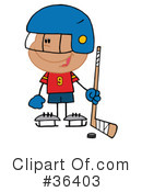 Hockey Clipart #36403 by Hit Toon
