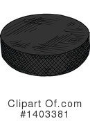 Hockey Puck Clipart #1403381 by Vector Tradition SM