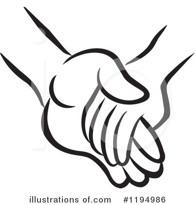 Royalty-Free (RF) Holding Hands Clipart Illustration by Johnny Sajem - Stock Sample #1194986