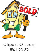 Home Mascot Clipart #216995 by Mascot Junction