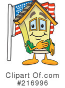 Home Mascot Clipart #216996 by Mascot Junction