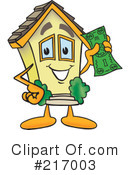 Home Mascot Clipart #217003 by Mascot Junction