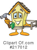 Home Mascot Clipart #217012 by Mascot Junction
