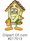 Home Mascot Clipart #217013 by Mascot Junction