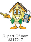 Home Mascot Clipart #217017 by Mascot Junction