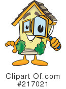 Home Mascot Clipart #217021 by Mascot Junction