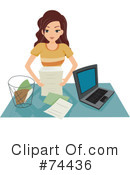 Home Office Clipart #74436 by BNP Design Studio