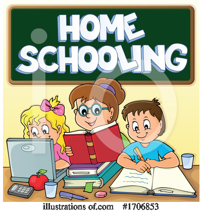 Home School Clipart #1706853 by visekart