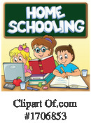 Home School Clipart #1706853 by visekart