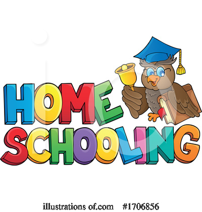 Royalty-Free (RF) Home School Clipart Illustration by visekart - Stock Sample #1706856