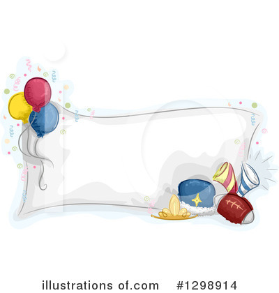 Royalty-Free (RF) Homecoming Clipart Illustration by BNP Design Studio - Stock Sample #1298914