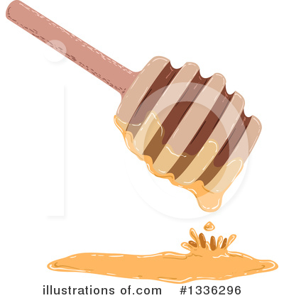 Royalty-Free (RF) Honey Clipart Illustration by Liron Peer - Stock Sample #1336296