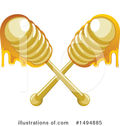 Royalty-Free (RF) Honey Clipart Illustration by Vector Tradition SM - Stock Sample #1494885