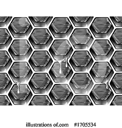 Honeycomb Clipart #1705534 by AtStockIllustration