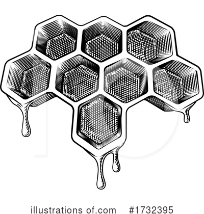 Honeycomb Clipart #1732395 by AtStockIllustration