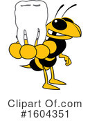 Hornet Clipart #1604351 by Mascot Junction