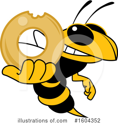 Yellow Jacket Clipart #1604352 by Mascot Junction