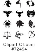 Horoscope Clipart #72494 by cidepix