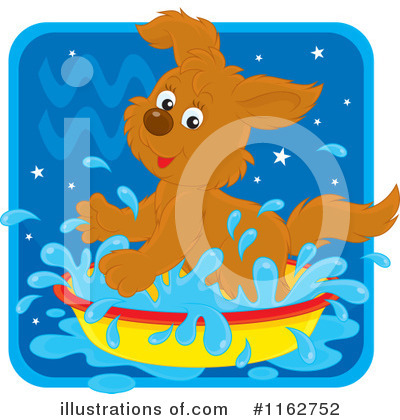 Royalty-Free (RF) Horoscope Dog Clipart Illustration by Alex Bannykh - Stock Sample #1162752