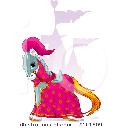 Royalty-Free (RF) Horse Clipart Illustration by Pushkin - Stock Sample #101609