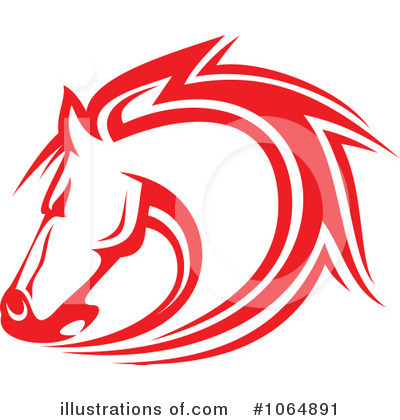 Royalty-Free (RF) Horse Clipart Illustration by Vector Tradition SM - Stock Sample #1064891