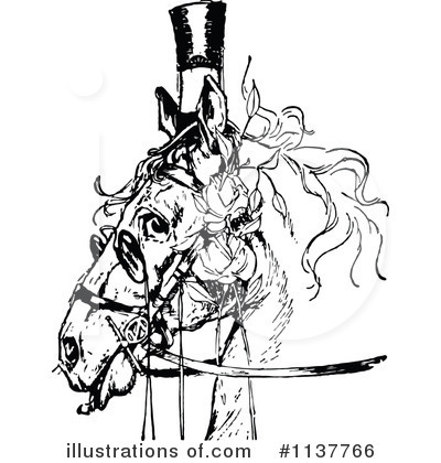 Horse Clipart #1137766 by Prawny Vintage
