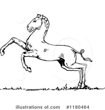 Horse Clipart #1180464 by Prawny Vintage