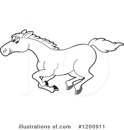 Royalty-Free (RF) Horse Clipart Illustration by Lal Perera - Stock Sample #1200911