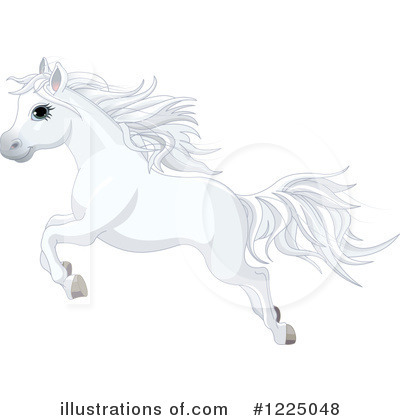 Royalty-Free (RF) Horse Clipart Illustration by Pushkin - Stock Sample #1225048