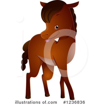 Royalty-Free (RF) Horse Clipart Illustration by BNP Design Studio - Stock Sample #1236836