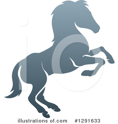 Horses Clipart #1291633 by AtStockIllustration