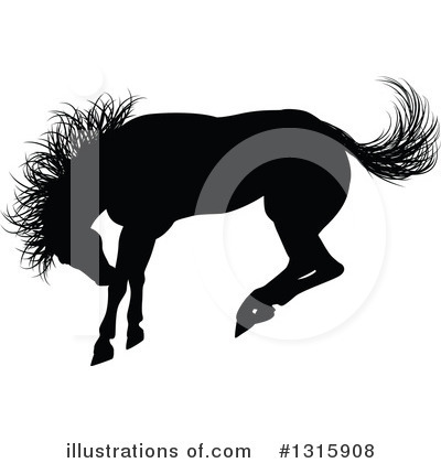 Horses Clipart #1315908 by AtStockIllustration