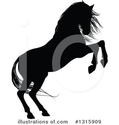 Mustang Clipart #1315909 by AtStockIllustration