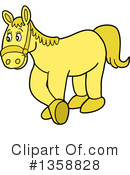 Horse Clipart #1358828 by LaffToon