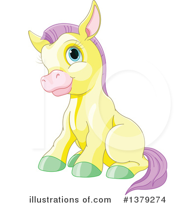 Royalty-Free (RF) Horse Clipart Illustration by Pushkin - Stock Sample #1379274