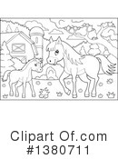 Horse Clipart #1380711 by visekart