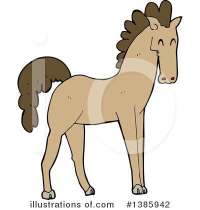 Horses Clipart #1385942 by lineartestpilot