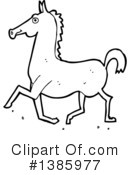 Horse Clipart #1385977 by lineartestpilot
