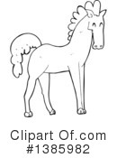 Horse Clipart #1385982 by lineartestpilot