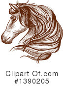Horse Clipart #1390205 by Vector Tradition SM