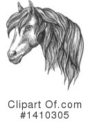 Horse Clipart #1410305 by Vector Tradition SM