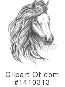 Horse Clipart #1410313 by Vector Tradition SM