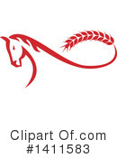 Horse Clipart #1411583 by patrimonio