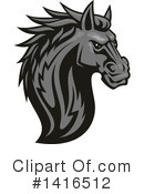 Horse Clipart #1416512 by Vector Tradition SM