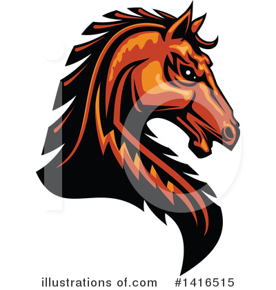 Royalty-Free (RF) Horse Clipart Illustration by Vector Tradition SM - Stock Sample #1416515